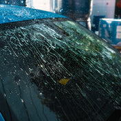 Ceramic Screen Wash hydrophobic water beading on car windscreen