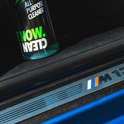 clean after image of vp detailing all purpose cleaner showing a cleaned door sill