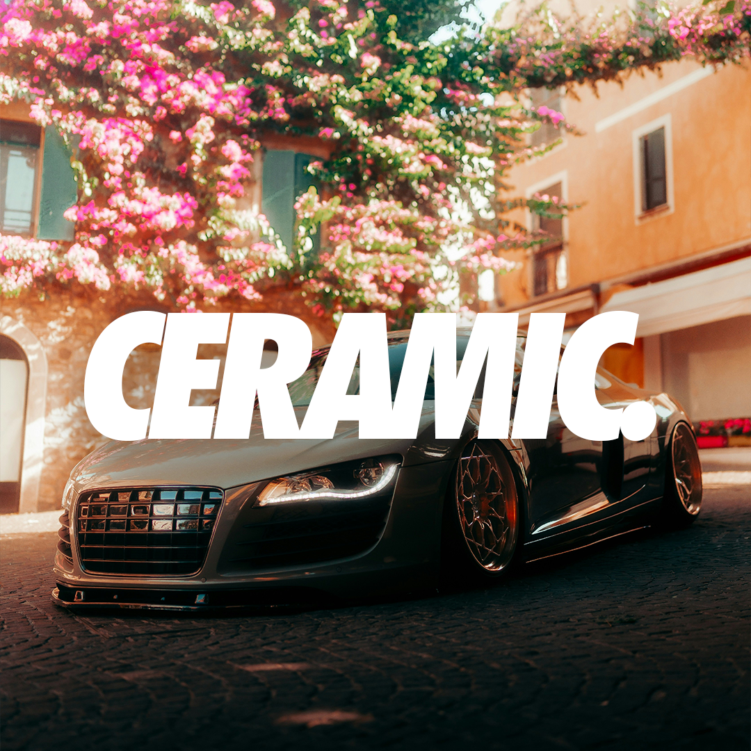 ceramic coating bagged audi r8 with modified v10 