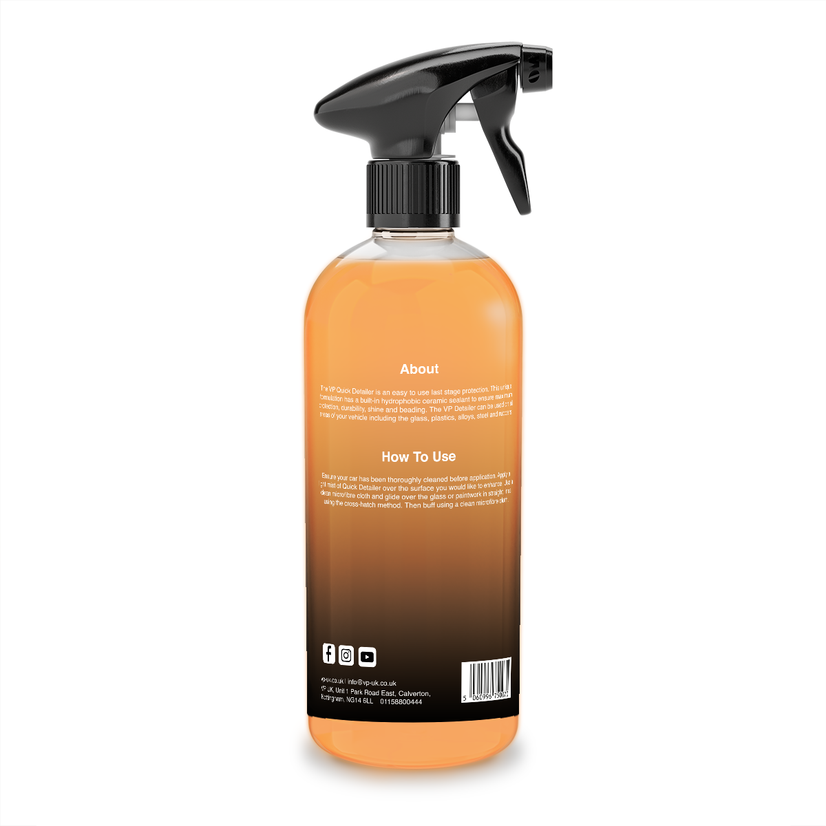 detail it car ceramic quick detailer high shine glossy finish 