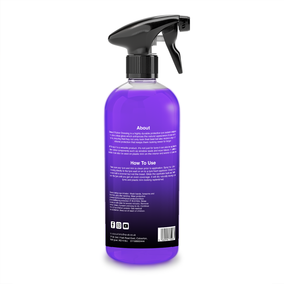 dress it rubber tyre trim plastic dressing 