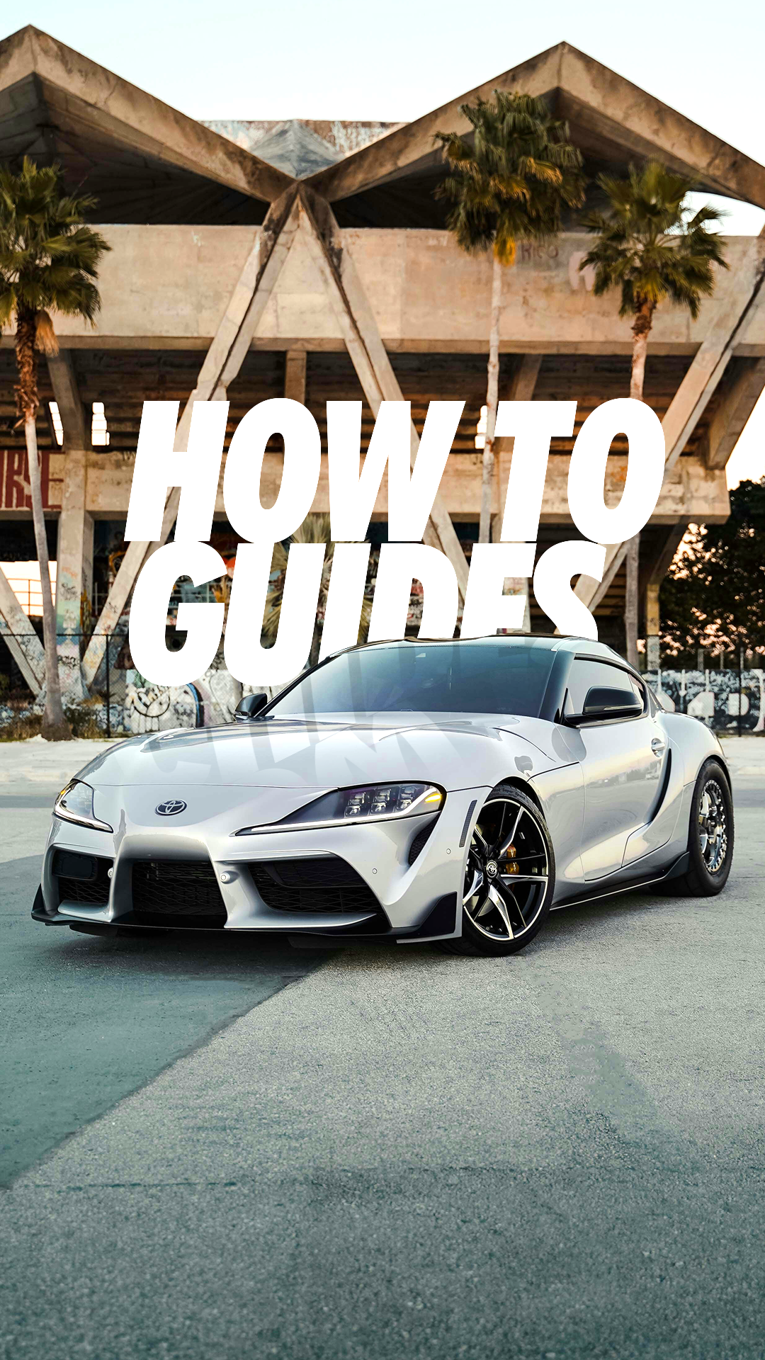 how to guide clean silver supra mk5 gr edition 