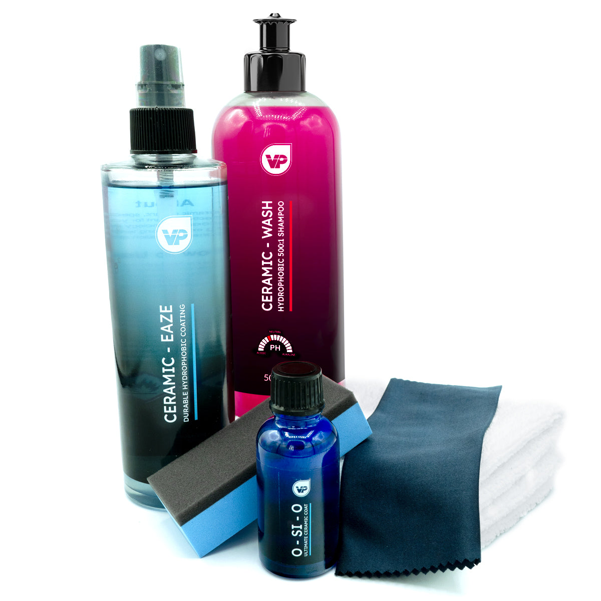 ultimate ceramic kit 3 year protection hard coating, 1 year top up and shampoo